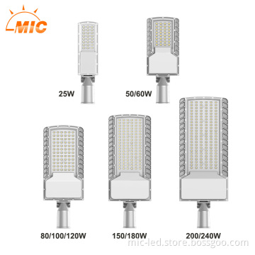 EN61384 Slim Street Light 50W/100W Aluminum Photocell LED Street Lights in Shenzhen